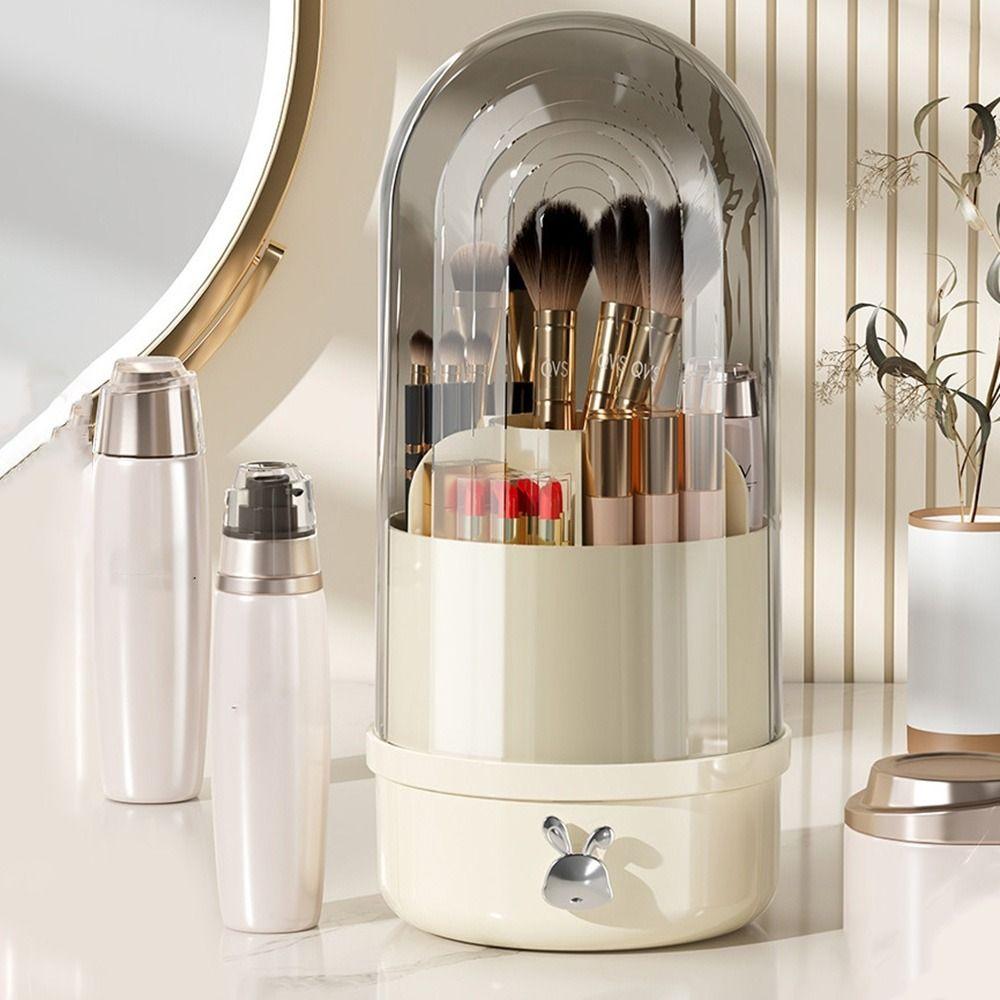 Large Capacity Cylinder Makeup Brush Storage Bucket Plastic Makeup Organizer Vanity бежевый/чёрный
Large Capacity Cylinder Makeup Brush Storage Bucket Plastic Makeup Organizer Vanity бежевый/чёрный