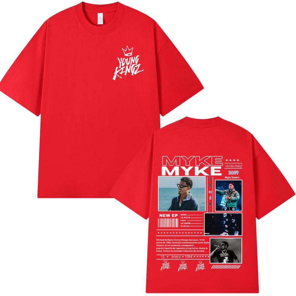 Rapper Myke Towers Graphic Print Tshirts Unisex Women Fashion Hip Hop Oversized ONeck T Shirt Comfort Cotton Short Sleeve Tshirt S
Rapper Myke Towers Graphic Print Tshirts Unisex Women Fashion Hip Hop Oversized ONeck T Shirt Comfort Cotton Short Sleeve Tshirt S