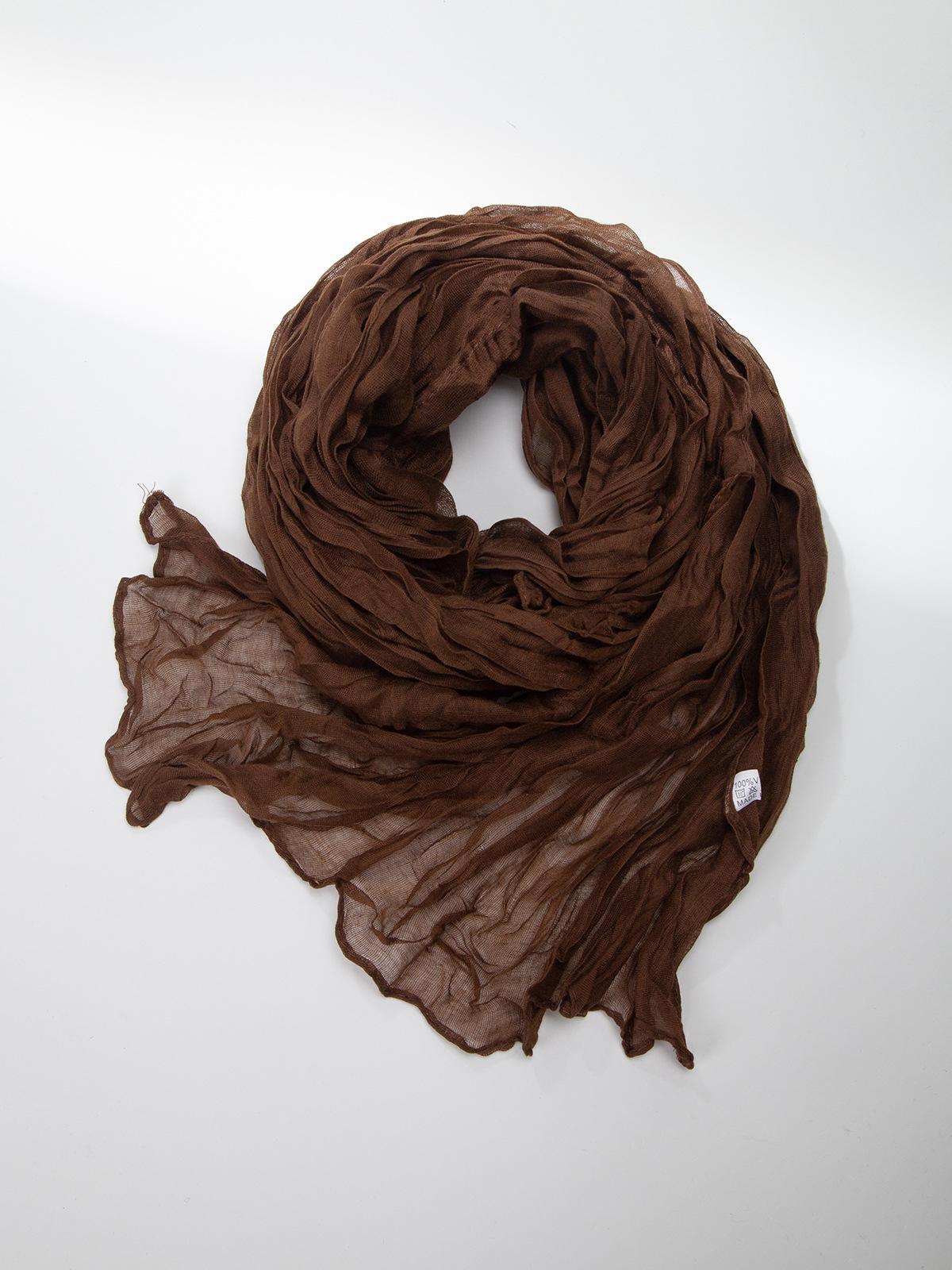 Dark Blue Vintage Cotton-Linen Scarf for Women: Thin, Pleated, Artistic, Perfect for Yunnan Travel, Long Neck Wrap. 180*80cm
Dark Blue Vintage Cotton-Linen Scarf for Women: Thin, Pleated, Artistic, Perfect for Yunnan Travel, Long Neck Wrap. 180*80cm
