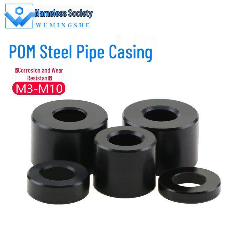 Thickened Black POM Washer: Steel Engineering Plastic Sleeve Spacer for M3-M10 Screws M10 High Strength
Thickened Black POM Washer: Steel Engineering Plastic Sleeve Spacer for M3-M10 Screws M10 High Strength