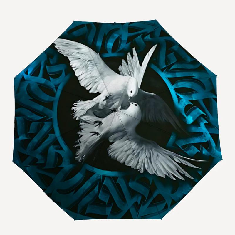 1pc Dove, Peaceful Design Automatic Opening/closing Umbrella with Auto Open/Close, Windproof, Foldable Sunshade yy250811195
1pc Dove, Peaceful Design Automatic Opening/closing Umbrella with Auto Open/Close, Windproof, Foldable Sunshade yy250811195