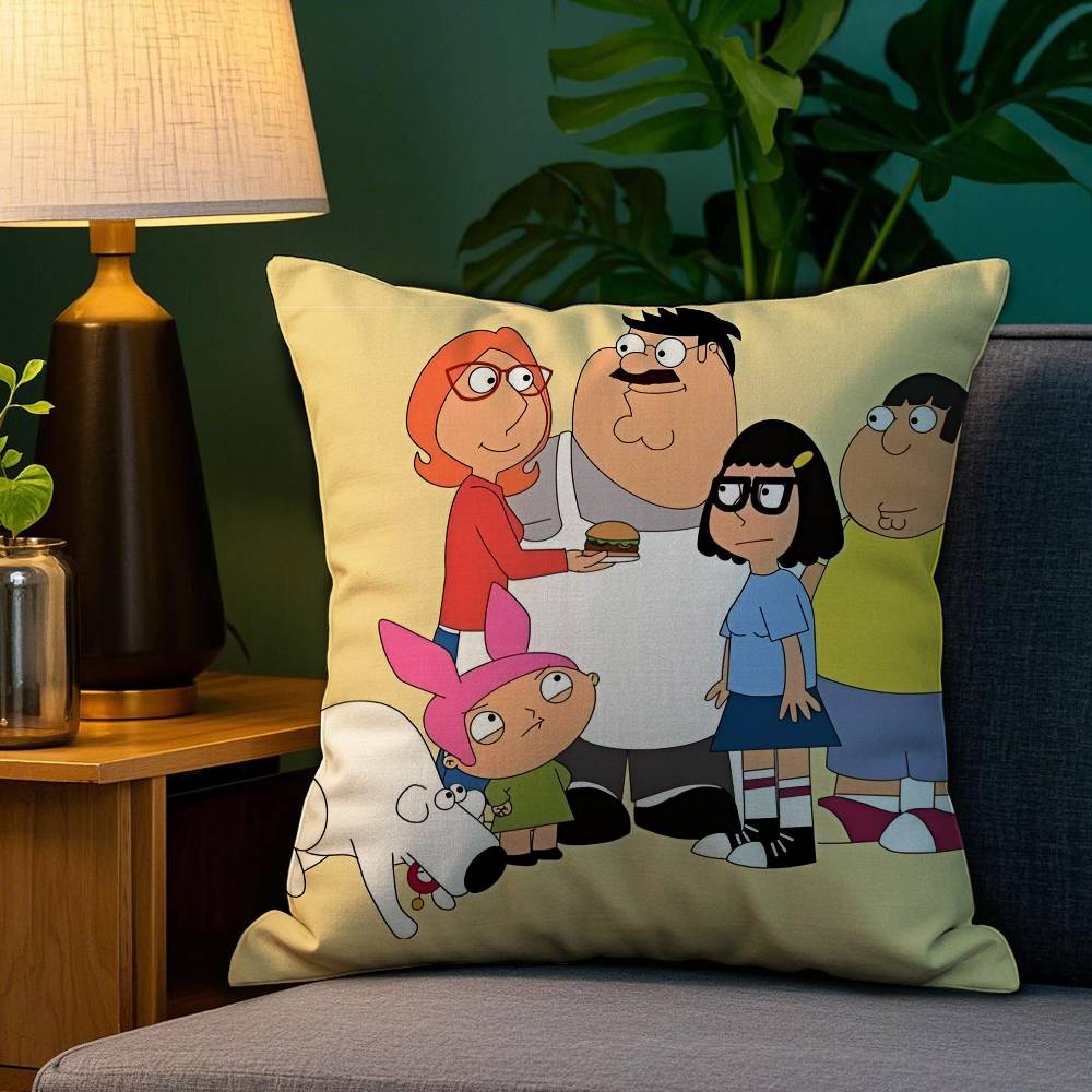 Bob s Burgers Pillow Case Anti-dustmite Pillowcase Invisible Zipper Silky Short Plush Sofa Cushion Cover 12x12Inch
Bob s Burgers Pillow Case Anti-dustmite Pillowcase Invisible Zipper Silky Short Plush Sofa Cushion Cover 12x12Inch