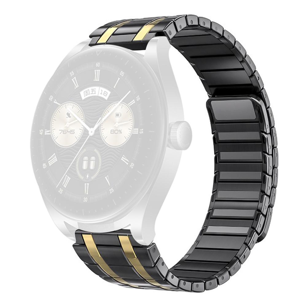 For Huawei Watch GT 5 46mm Watch Band 22mm Magnetic Stainless Steel Wrist Strap Titanium/Gold
For Huawei Watch GT 5 46mm Watch Band 22mm Magnetic Stainless Steel Wrist Strap Titanium/Gold