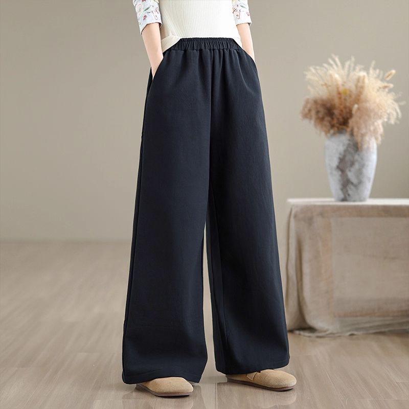 Women s Cotton & Linen Wide-Leg Velvet Pants: Retro, Warm, Loose-Fit for Autumn/Winter 3X-Large
Women s Cotton & Linen Wide-Leg Velvet Pants: Retro, Warm, Loose-Fit for Autumn/Winter 3X-Large