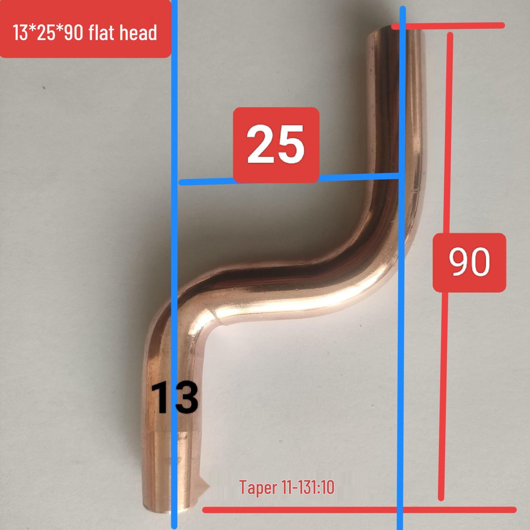 Chrome-Zirconium S-Bend Electrode for Spot and Butt Welding Machines
Chrome-Zirconium S-Bend Electrode for Spot and Butt Welding Machines