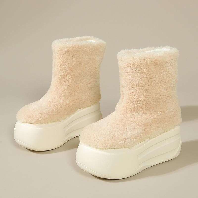 Trifle Platform Fashion Fleece Warm Cotton Boots 2026 Autumn and Winter Small People Versatile Fashion Thickened Snow Boots 35 бежевый
Trifle Platform Fashion Fleece Warm Cotton Boots 2026 Autumn and Winter Small People Versatile Fashion Thickened Snow Boots 35 бежевый