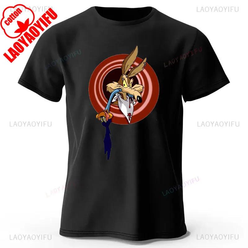 Мультяшні футболки Wile E Coyote Довіряй мені, я інженер Принт Модний Бавовняний Y2k Класична Смішна Чоловіча Футболка Літня Camisetas 4XL
Мультяшні футболки Wile E Coyote Довіряй мені, я інженер Принт Модний Бавовняний Y2k Класична Смішна Чоловіча Футболка Літня Camisetas 4XL