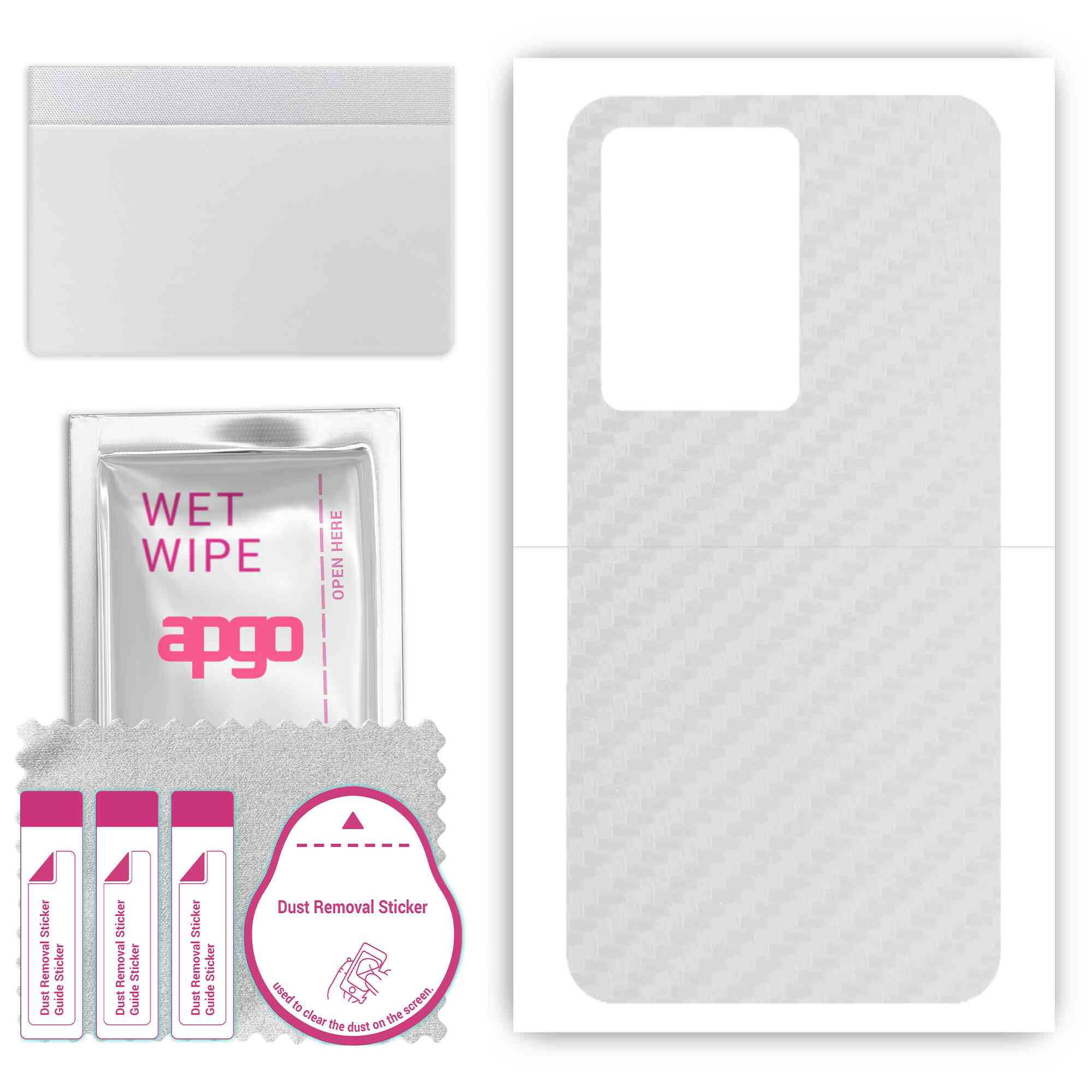 apgo Protective Skin Sticker for the back compatible with Vivo iQOO 11S, Wrap Film, Foil, Vinyl - Pattern Transparent Carbon
apgo Protective Skin Sticker for the back compatible with Vivo iQOO 11S, Wrap Film, Foil, Vinyl - Pattern Transparent Carbon