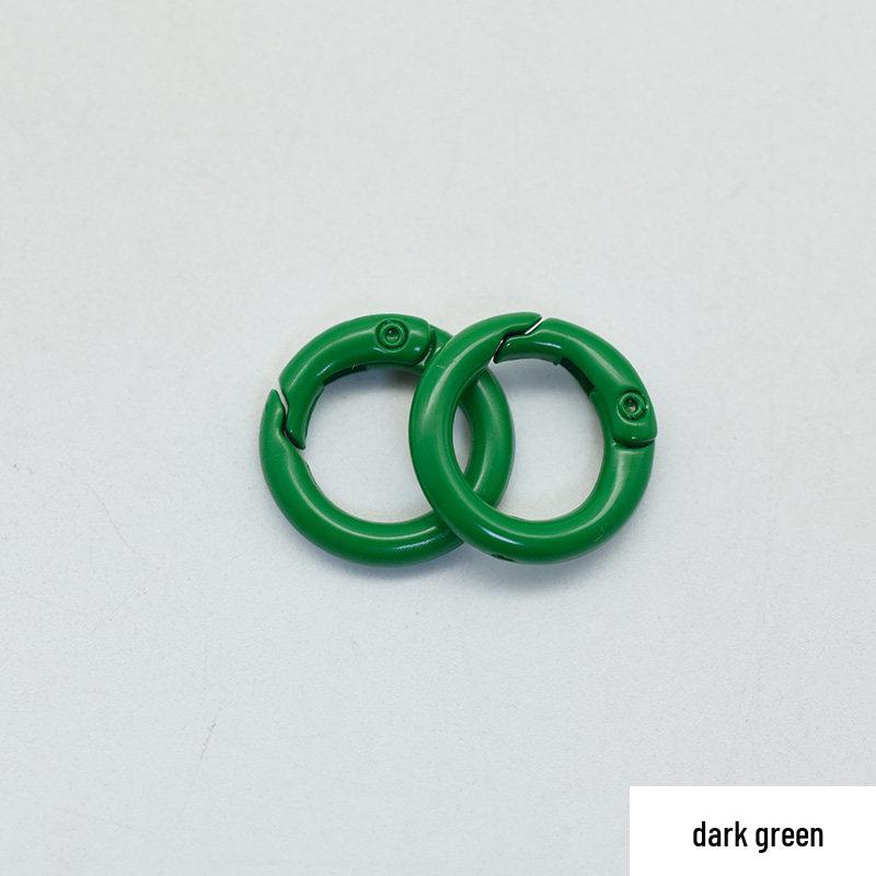 20mm Metal Spring Snap Hook Ring Buckle for DIY Keychain and Bag Charm Accessories
20mm Metal Spring Snap Hook Ring Buckle for DIY Keychain and Bag Charm Accessories