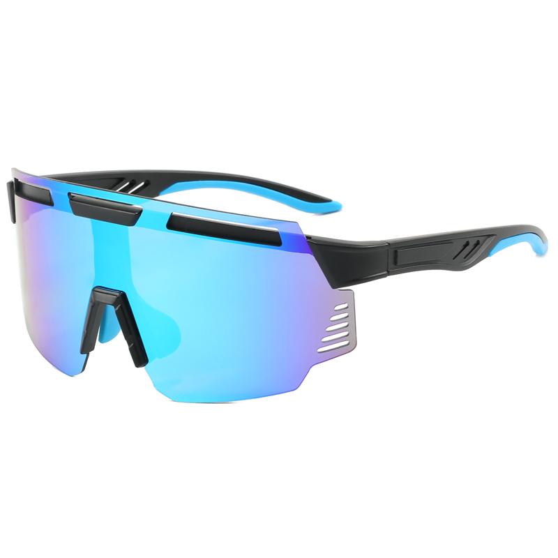 New Colorful Cycling Glasses for Men and Women Uv Sunglasses Conjoined Large Frame Outdoor Sports Sunglasses Tide синій
New Colorful Cycling Glasses for Men and Women Uv Sunglasses Conjoined Large Frame Outdoor Sports Sunglasses Tide синій