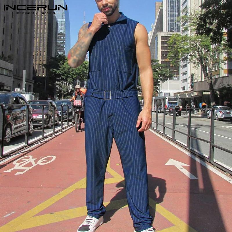 INCERUN летние мужские полосатые майки без рукавов длинный комбинезон-карго нагрудник свободные брюки
INCERUN летние мужские полосатые майки без рукавов длинный комбинезон-карго нагрудник свободные брюки