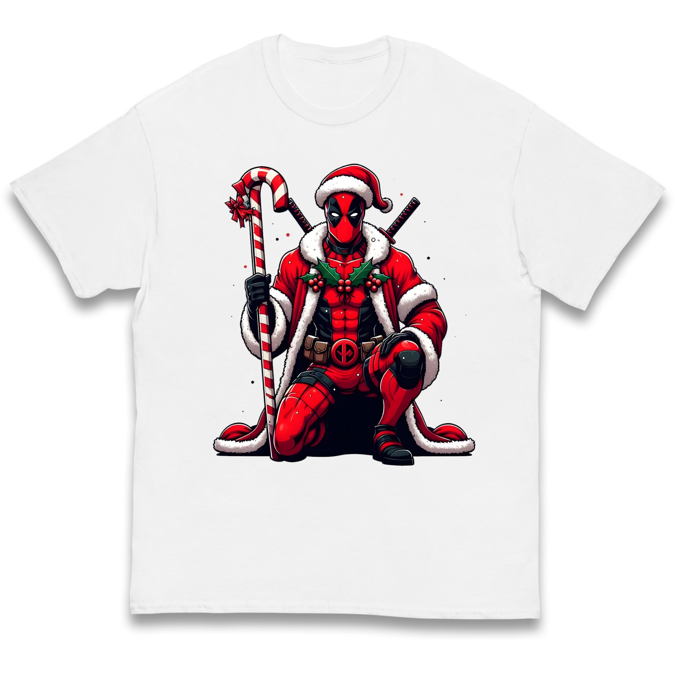 DeadPool Candy Cane Santa Kids T-Shirt 130
DeadPool Candy Cane Santa Kids T-Shirt 130