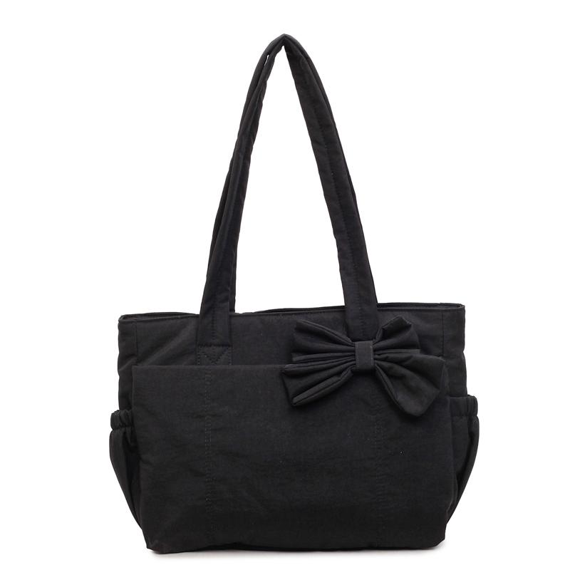 Nyl Bow Zipper High Capacity Commuting Casual Tote 2026 Spring New Simple Bags Daily Leisure Versatile Shoulder Bags чёрный
Nyl Bow Zipper High Capacity Commuting Casual Tote 2026 Spring New Simple Bags Daily Leisure Versatile Shoulder Bags чёрный