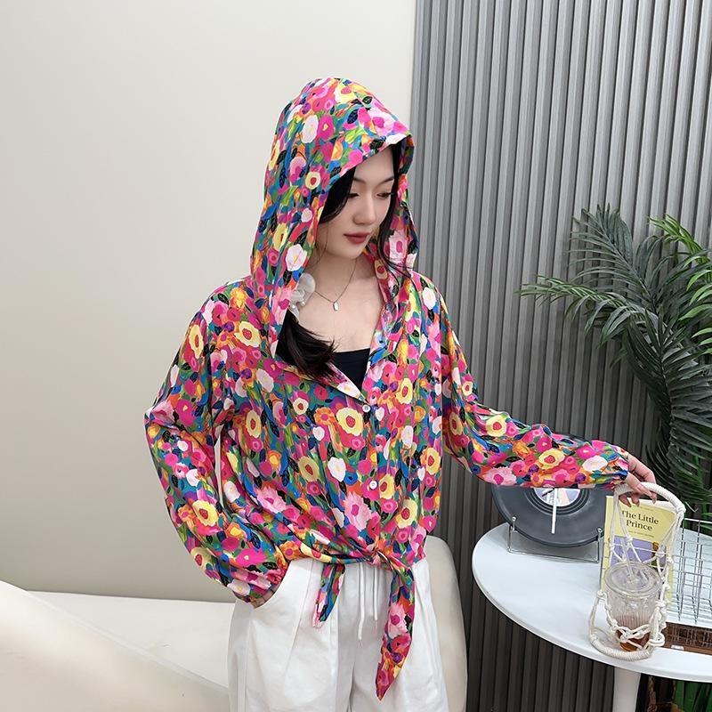 Women s Long Sleeve Hooded Sun Protection Jacket - Summer Cotton Rayon Cardigan, Plus Size, Sunscreen Shirt L (80-125 jin)
Women s Long Sleeve Hooded Sun Protection Jacket - Summer Cotton Rayon Cardigan, Plus Size, Sunscreen Shirt L (80-125 jin)