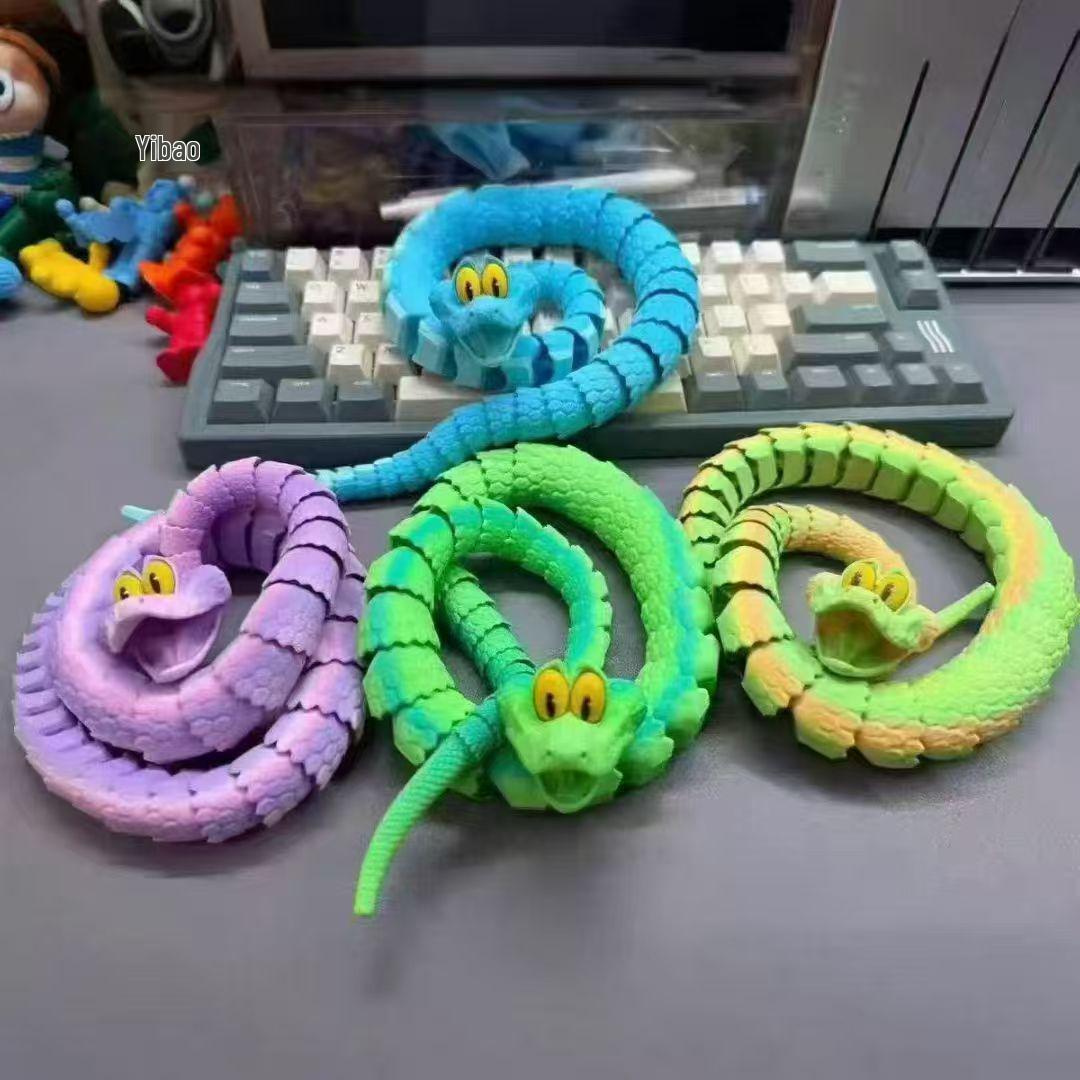 3D Printed Gary Snake Ornament Toy - Popular Educational Cartoon Style
3D Printed Gary Snake Ornament Toy - Popular Educational Cartoon Style