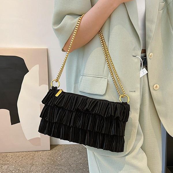 Japan and South Korea hot-selling women s bags 2025 spring fringed pleated skirt bag multi-layer pleated chain crossbody shoulder bag белый
Japan and South Korea hot-selling women s bags 2025 spring fringed pleated skirt bag multi-layer pleated chain crossbody shoulder bag белый