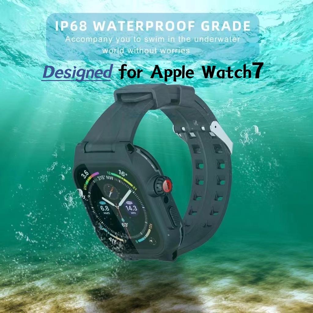 Водонепроницаемый чехол с ремешком для Apple Watch Series 7, 41 мм, 45 мм, ремешок для Apple Watch, грязезащитный, противоударный, полная защита, ремешок iWatch Series 7
Водонепроницаемый чехол с ремешком для Apple Watch Series 7, 41 мм, 45 мм, ремешок для Apple Watch, грязезащитный, противоударный, полная защита, ремешок iWatch Series 7