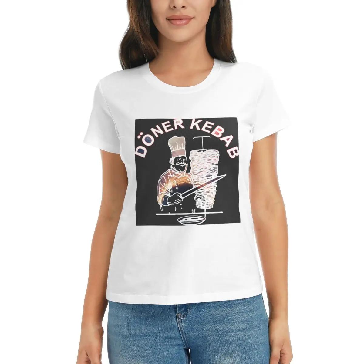 Women TShirt Funny Doner Kebab Cartoon Summer Short Sleeve Tees Crew Neck Cotton T Shirts Clothes Tops Streetwear S
Women TShirt Funny Doner Kebab Cartoon Summer Short Sleeve Tees Crew Neck Cotton T Shirts Clothes Tops Streetwear S