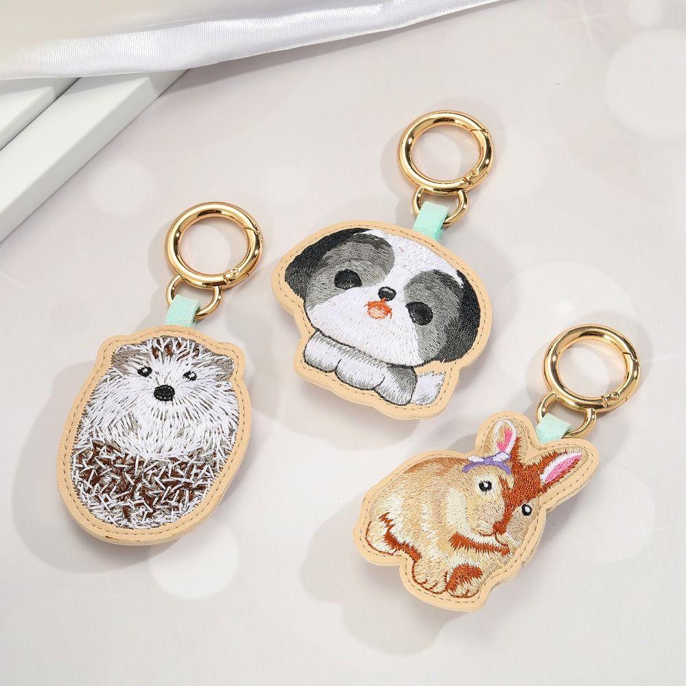 Hedgehog Cartoon Animal Pendant Dog Car Keyring Kawaii Embroidery Rabbit Keychain Key Decoration Dog
Hedgehog Cartoon Animal Pendant Dog Car Keyring Kawaii Embroidery Rabbit Keychain Key Decoration Dog