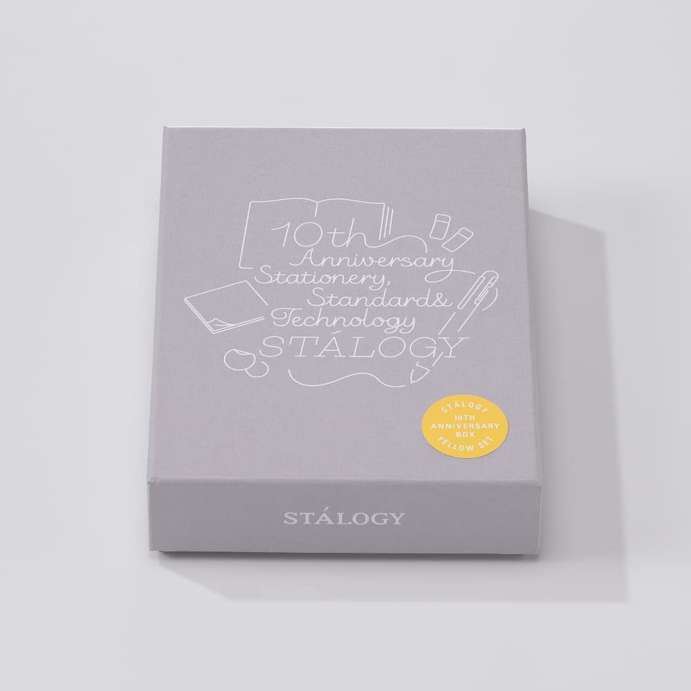Nitoms STALOGY Note A5 Графическая линейка 10th Anniversary BOX Желтый SS004 жёлтый
Nitoms STALOGY Note A5 Графическая линейка 10th Anniversary BOX Желтый SS004 жёлтый