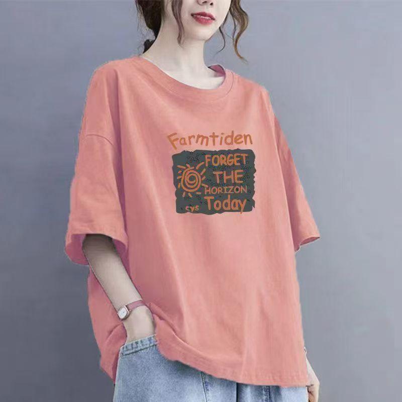 Летняя женская хлопковая футболка с короткими рукавами, женские свободные топы 3XL
Летняя женская хлопковая футболка с короткими рукавами, женские свободные топы 3XL