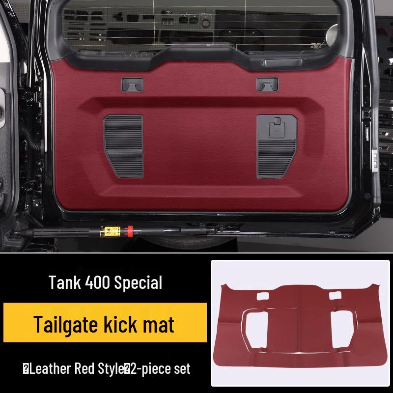 Tank 400 Hi4-T Tailgate & Door Kick Anti-Collision Scratch Protection Mat
Tank 400 Hi4-T Tailgate & Door Kick Anti-Collision Scratch Protection Mat
