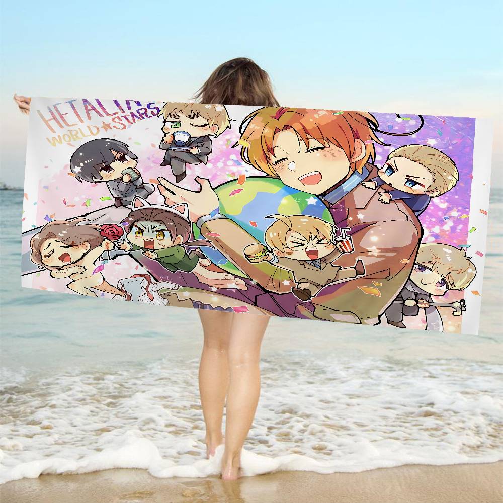 Anime Cartoon Hetalia Axis Powers Microfiber Blanket Quick Drying Beach Towels Oversized Printing Absorbent Pool Towel Blanket W40*H60(CM)
Anime Cartoon Hetalia Axis Powers Microfiber Blanket Quick Drying Beach Towels Oversized Printing Absorbent Pool Towel Blanket W40*H60(CM)