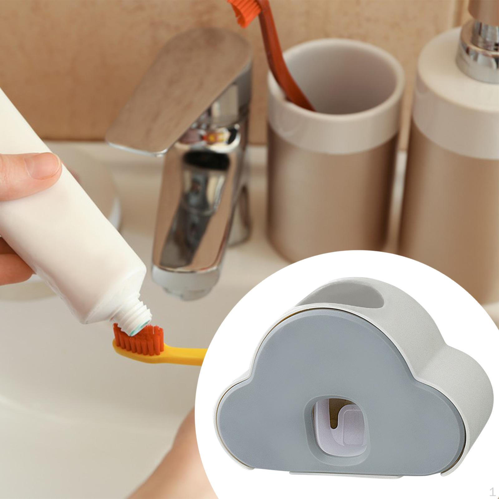 Диспенсер для зубной пасты, держатель для зубных щеток, простой в использовании, экономящий место, настенный держатель для Gray White
Диспенсер для зубной пасты, держатель для зубных щеток, простой в использовании, экономящий место, настенный держатель для Gray White