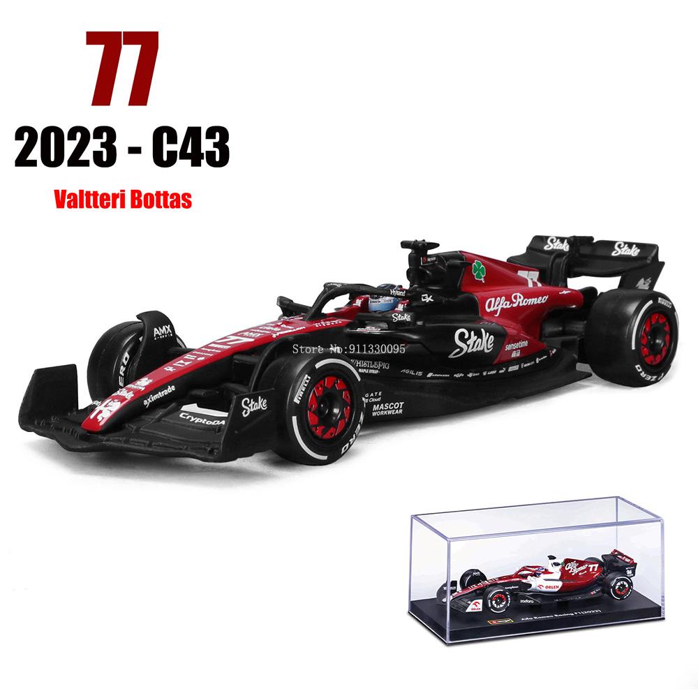 Bburago 1:43 F1 2023 24# Zhou Guanyu Alfa Romeo F1 Team Stake C43 77# Valtteri Bottas Alloy Car Die Cast Car Model Competition
Bburago 1:43 F1 2023 24# Zhou Guanyu Alfa Romeo F1 Team Stake C43 77# Valtteri Bottas Alloy Car Die Cast Car Model Competition