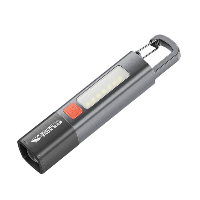 1pc Mini Flashlight Keychain Outdoor Zoomable Long Range Torch ABS COB Floodlight Lock Design Portable Flashlight
1pc Mini Flashlight Keychain Outdoor Zoomable Long Range Torch ABS COB Floodlight Lock Design Portable Flashlight