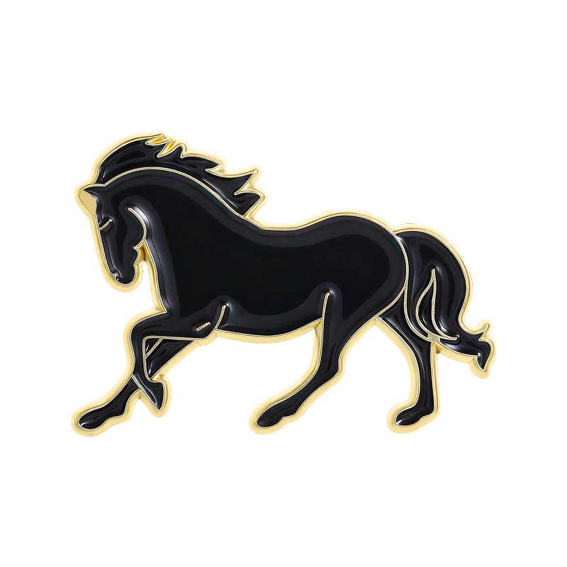 2026 Year of the Horse Enamel Pins Black White Galloping Horse Brooches Elegant Lapel Badges For Outfits Zodiac Gift For Friends
2026 Year of the Horse Enamel Pins Black White Galloping Horse Brooches Elegant Lapel Badges For Outfits Zodiac Gift For Friends