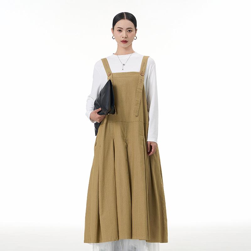 Spring 2026 Plus Size Loose Slimming Suspender Skirt - Japanese Korean Streetwear Style Dress One Size хаки
Spring 2026 Plus Size Loose Slimming Suspender Skirt - Japanese Korean Streetwear Style Dress One Size хаки