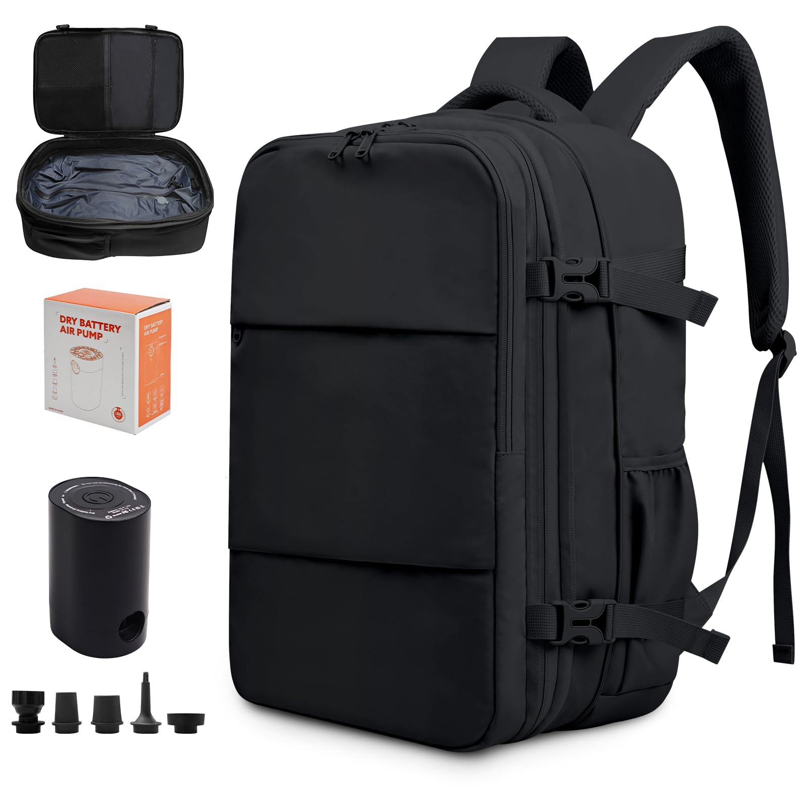 KINGSLONG Vacuum Compression Backpack, 50L, Business Backpack for Men and Women, Expandable Function, Perfect for Commuting, School, Business Trips,
KINGSLONG Vacuum Compression Backpack, 50L, Business Backpack for Men and Women, Expandable Function, Perfect for Commuting, School, Business Trips,