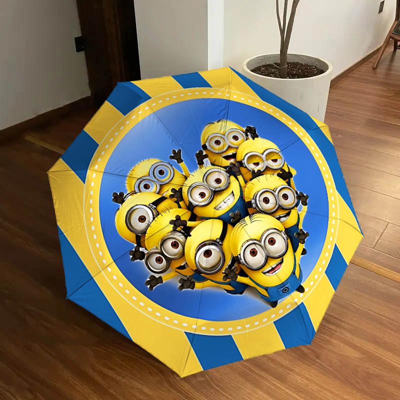 1pc Minions Automatic Umbrella | Portable Foldable 8-Rib Manual Open, Cute Halloween & Christmas Gift for Outdoor, Casual Accessory, Durable Canopy yy
1pc Minions Automatic Umbrella | Portable Foldable 8-Rib Manual Open, Cute Halloween & Christmas Gift for Outdoor, Casual Accessory, Durable Canopy yy