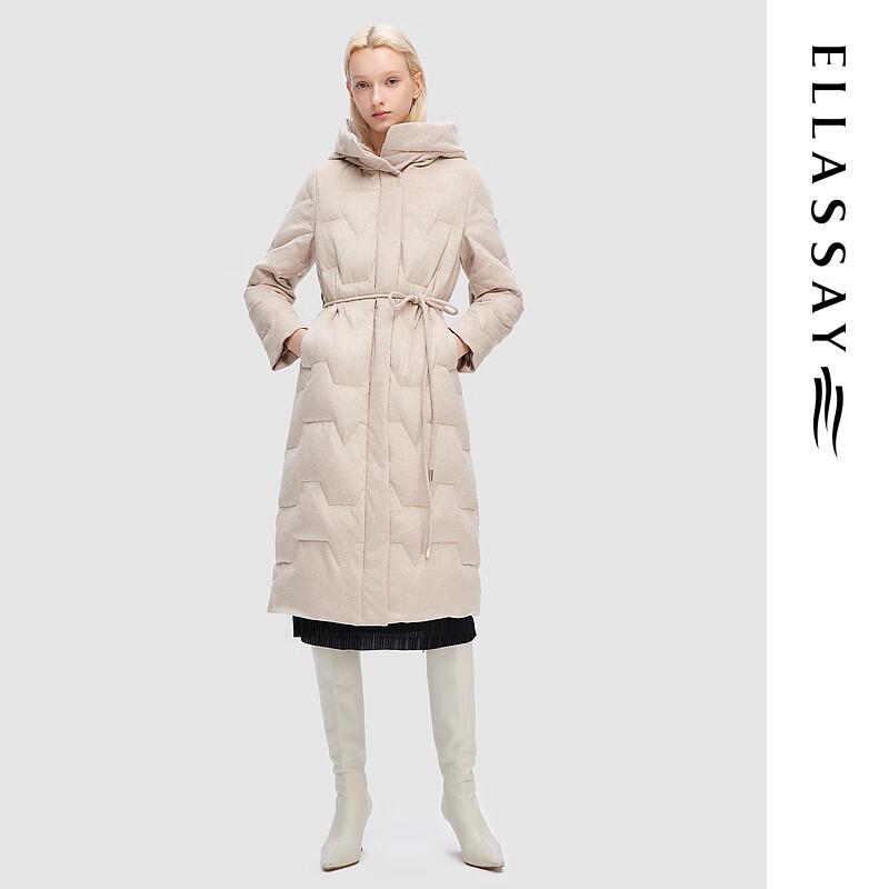 ELLASSAY Women s Mid-Length Hooded Goose Down Silk Puffer Jacket M
ELLASSAY Women s Mid-Length Hooded Goose Down Silk Puffer Jacket M