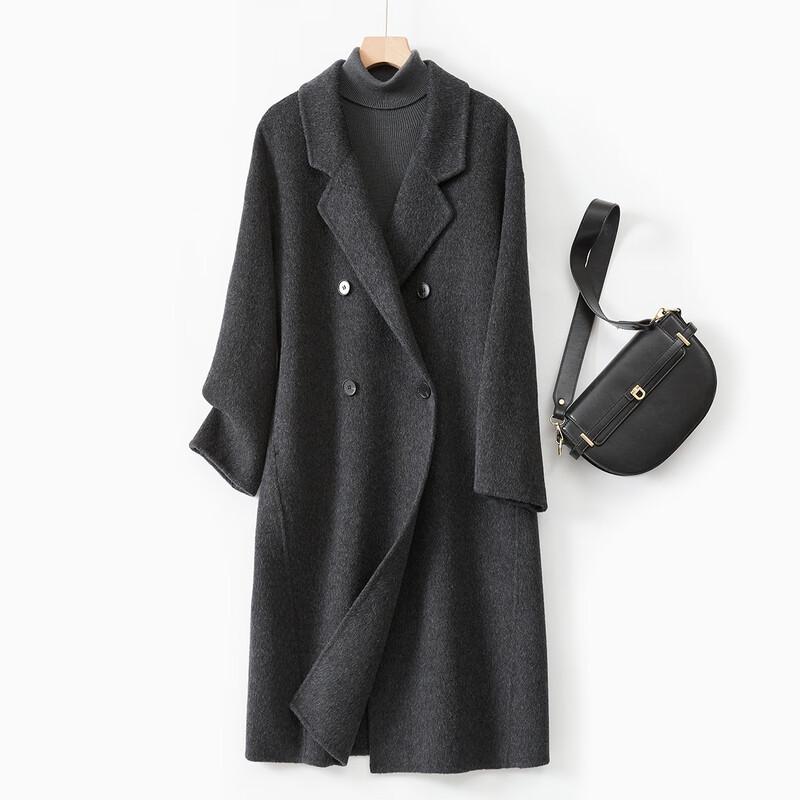 Women s Camel & Lamb Wool Blend Double-faced Long Coat L
Women s Camel & Lamb Wool Blend Double-faced Long Coat L