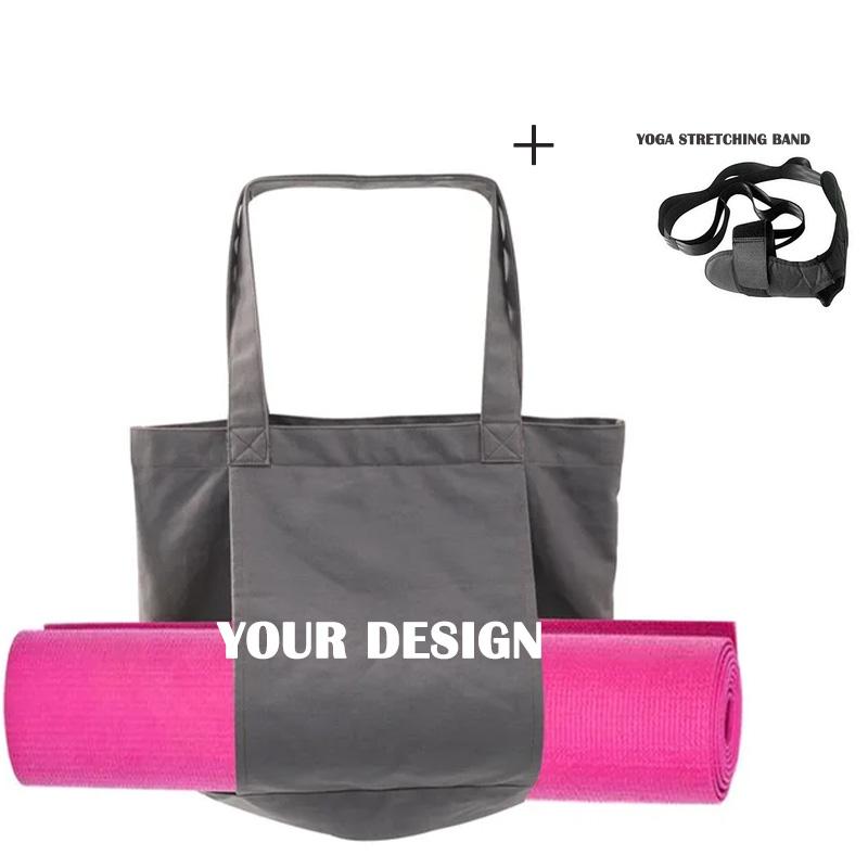 Buylor Custom Yoga Tote Handbag Pilates Mat Bag Paired With Yoga Strap Reusable Canvas Storage Bags for Fitness Dance Gym Travel
Buylor Custom Yoga Tote Handbag Pilates Mat Bag Paired With Yoga Strap Reusable Canvas Storage Bags for Fitness Dance Gym Travel