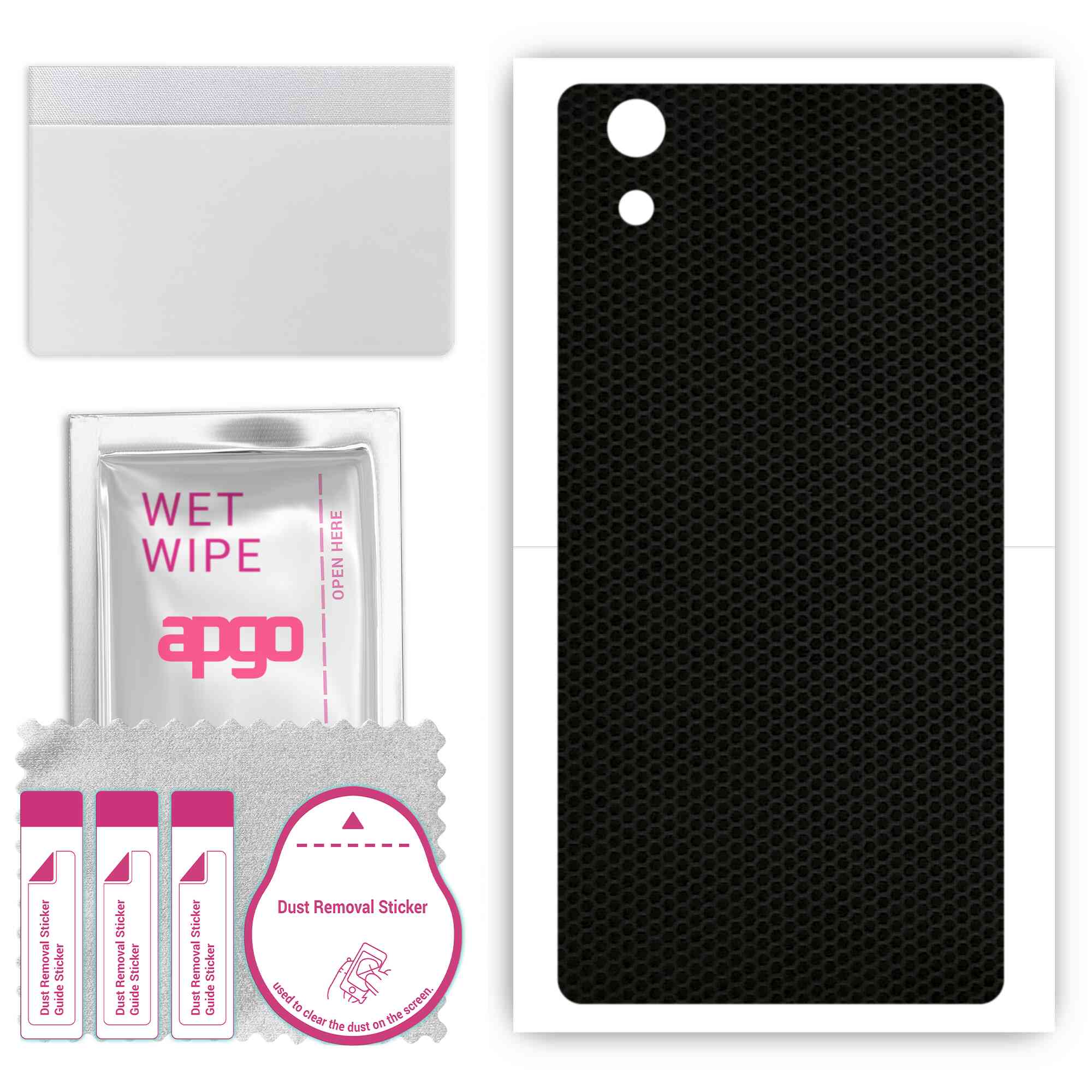 Apgo Protective Skin Sticker for the back compatible with Sony Xperia X, Wrap Film, Foil, Vinyl - Pattern Matrix
Apgo Protective Skin Sticker for the back compatible with Sony Xperia X, Wrap Film, Foil, Vinyl - Pattern Matrix