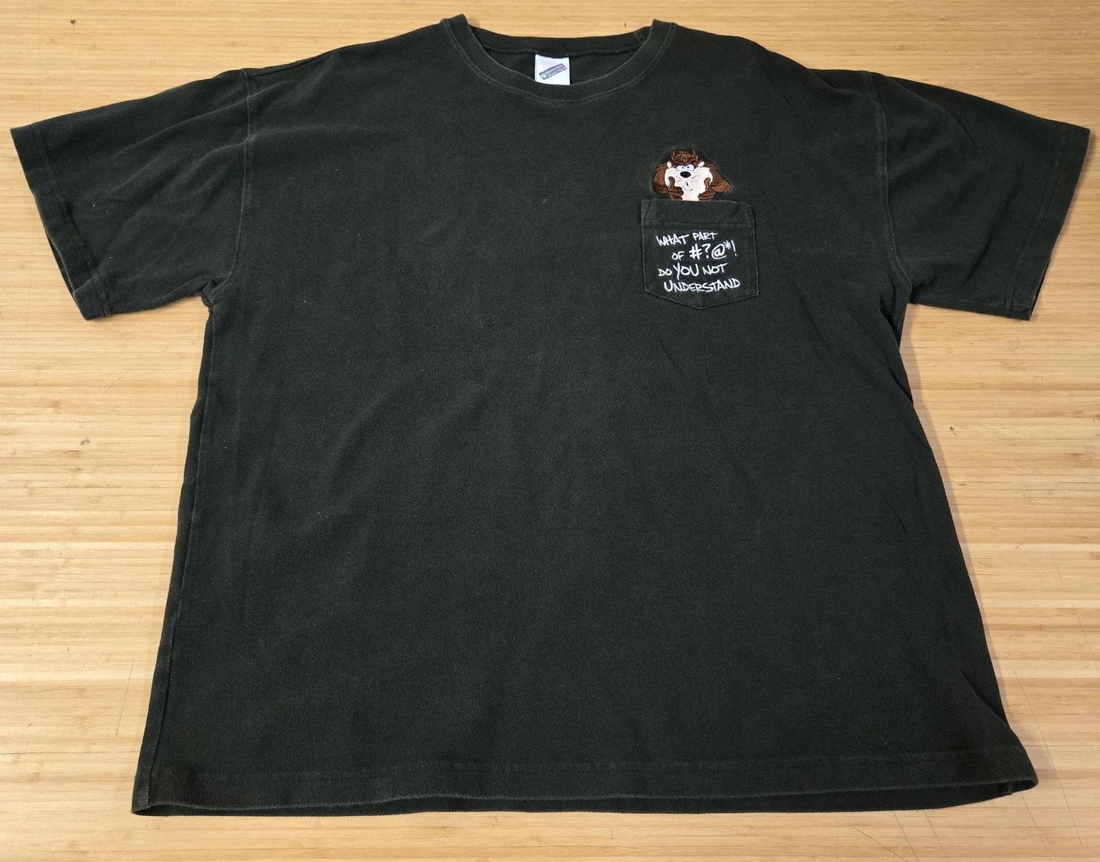 Vintage Taz Looney Tunes Shirt Mens 2XL Warner Bros Studio Store Cartoon 90s XL
Vintage Taz Looney Tunes Shirt Mens 2XL Warner Bros Studio Store Cartoon 90s XL