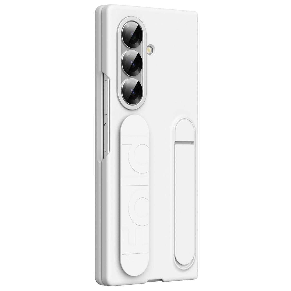 For Samsung Galaxy Z Fold7 5G Phone Case Kickstand Wristband PC Silicone Mobile Cover White
For Samsung Galaxy Z Fold7 5G Phone Case Kickstand Wristband PC Silicone Mobile Cover White