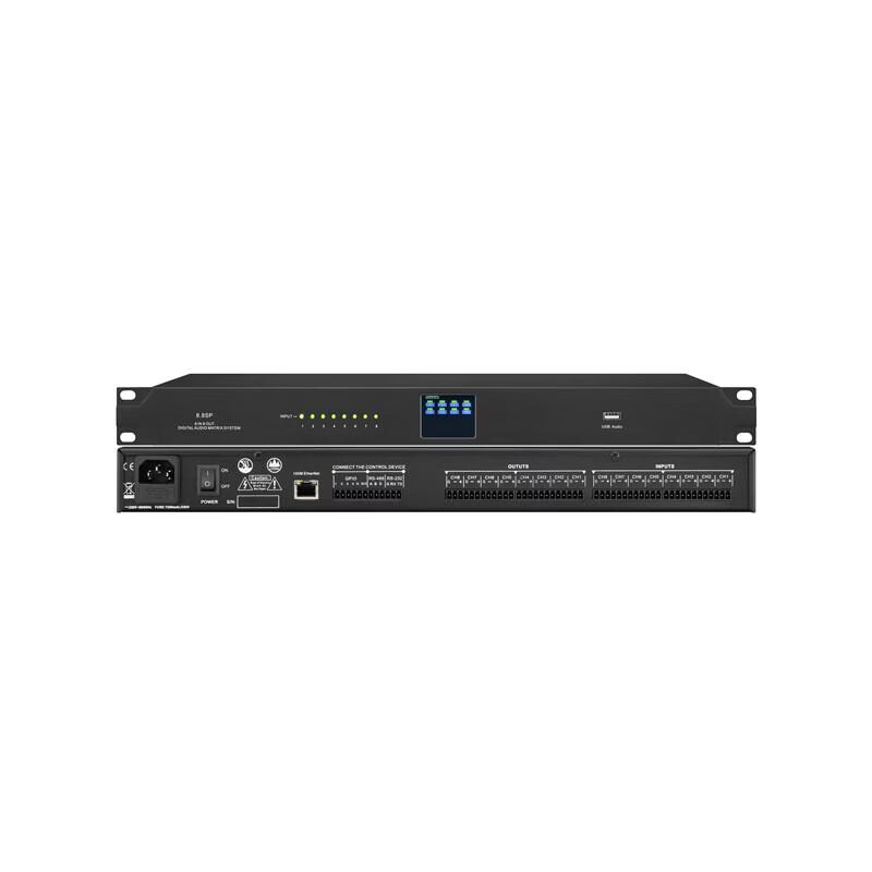 HongShiDao HSD-AP0808 8-Channel Analog Audio Processor (CN version)
HongShiDao HSD-AP0808 8-Channel Analog Audio Processor (CN version)