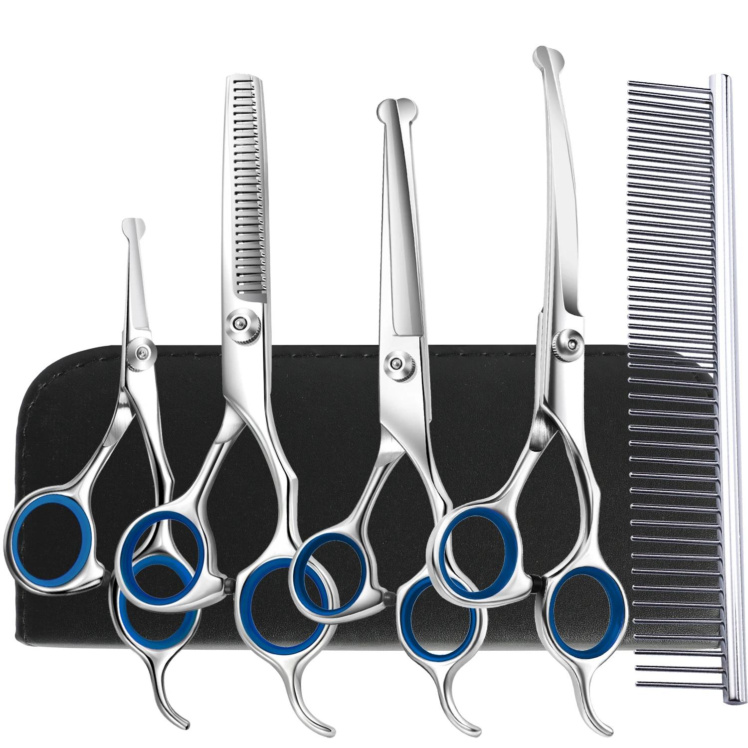 Safty Pet Grooming Scissors Round Head Professional Stainless Steel Dog Hair Scissors Animal Cutting Pets Shears Portable Set серебряный
Safty Pet Grooming Scissors Round Head Professional Stainless Steel Dog Hair Scissors Animal Cutting Pets Shears Portable Set серебряный