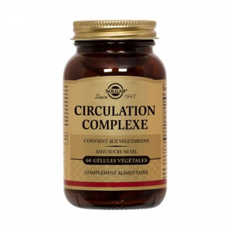 Solgar CIRCULATION COMPLEXE 60 капсул
Solgar CIRCULATION COMPLEXE 60 капсул