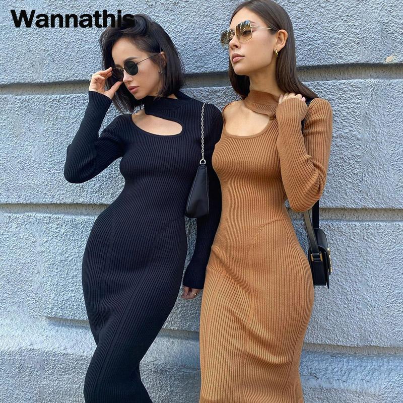 WannaЭто элегантные платья для женщин Выдолбленные вязания 2022 с длинным рукавом Бодикон Мода Осень Уличная одежда Сексуальная твердая миди платье
WannaЭто элегантные платья для женщин Выдолбленные вязания 2022 с длинным рукавом Бодикон Мода Осень Уличная одежда Сексуальная твердая миди платье