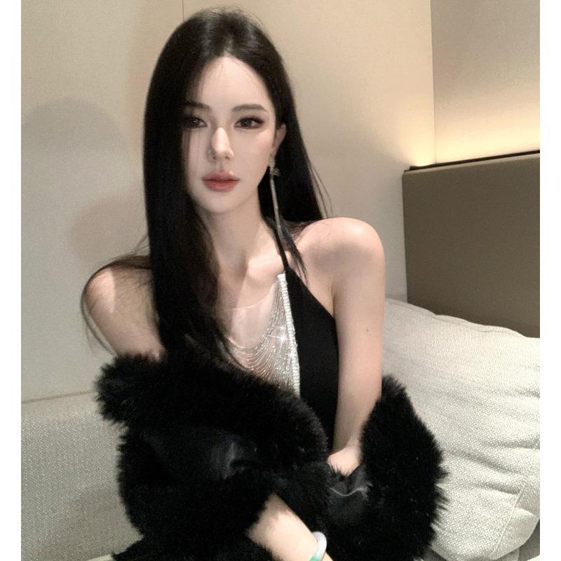 Birthday Dress High-end French Celebrity Hip Skirt Bar Wear Small Black Dress Sexy Neck Dress Women S чёрный
Birthday Dress High-end French Celebrity Hip Skirt Bar Wear Small Black Dress Sexy Neck Dress Women S чёрный