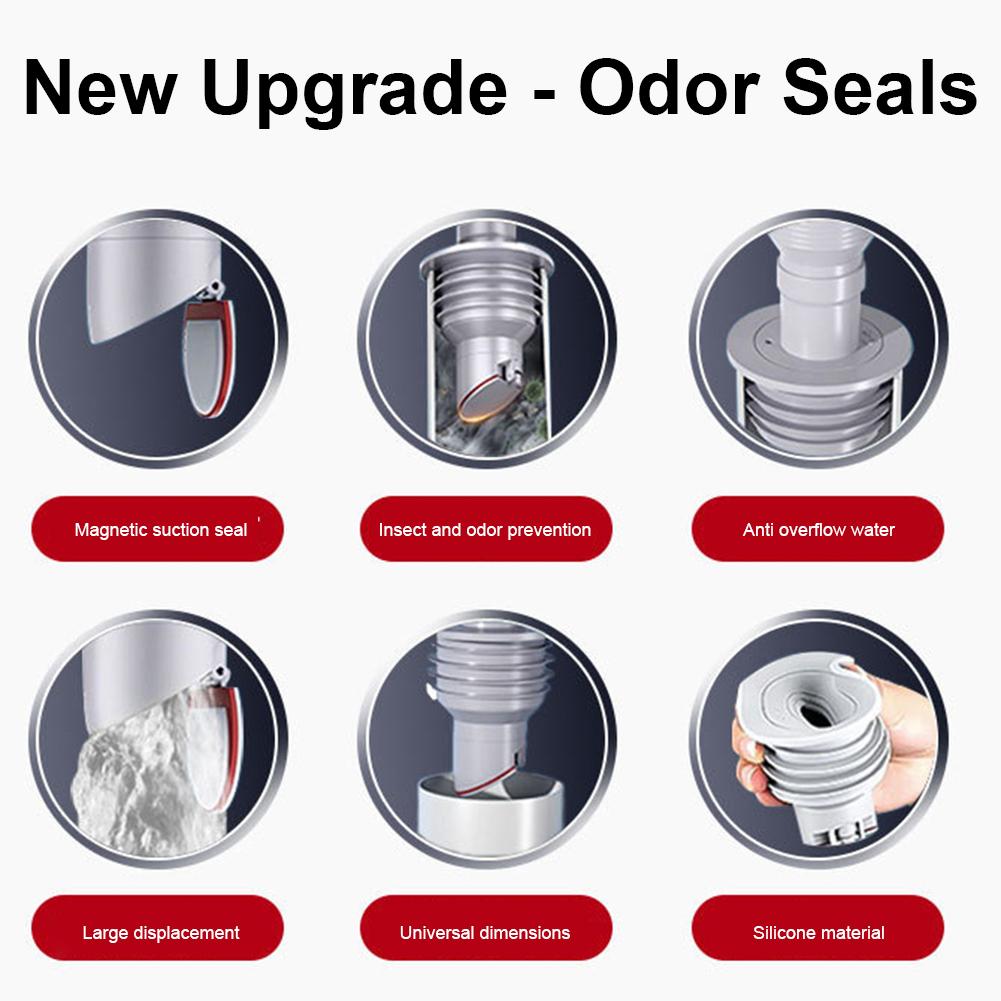 Drain Trap Silicone Sewer Pipe Sealing Ring Water Plug for Kitchen Bathroom Floor Drain Sewer Seal Stopper Shower Sink Stopper
Drain Trap Silicone Sewer Pipe Sealing Ring Water Plug for Kitchen Bathroom Floor Drain Sewer Seal Stopper Shower Sink Stopper