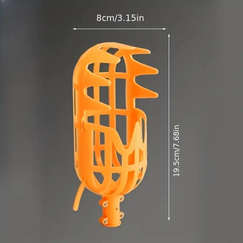 Инструмент для сбора фруктов | Желтый полипропилен | Многоразовый и легкий | Эргономичный дизайн для сбора урожая в саду | Идеально подходит для садов и ферм жёлтый
Инструмент для сбора фруктов | Желтый полипропилен | Многоразовый и легкий | Эргономичный дизайн для сбора урожая в саду | Идеально подходит для садов и ферм жёлтый