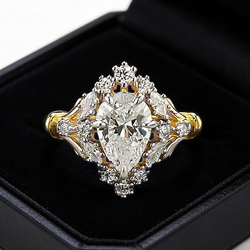 Luoxi Temple Jewelry 2026: Retro Light Luxury Pear-Shaped 925 Sterling Silver Water Drop Ring for Women Size 7
Luoxi Temple Jewelry 2026: Retro Light Luxury Pear-Shaped 925 Sterling Silver Water Drop Ring for Women Size 7