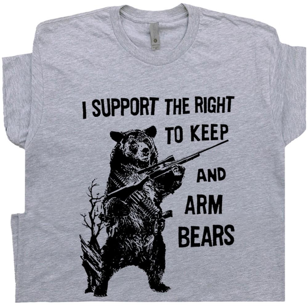 Bear Arms T Shirt 2nd Amendment I Support the Right To Arm Bears Funny Novelty Unisex T-Shirt M
Bear Arms T Shirt 2nd Amendment I Support the Right To Arm Bears Funny Novelty Unisex T-Shirt M