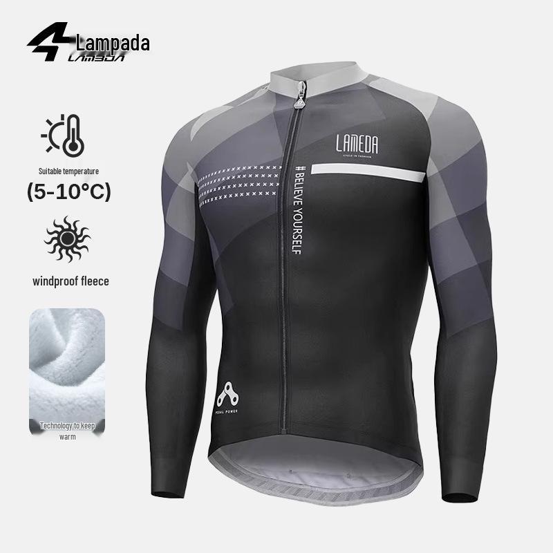 Мужская флисовая куртка для шоссейного велосипеда Lampaida - Ветрозащитная, Теплая, С длинным рукавом, Велоджерси для осени/зимы XXXL
Мужская флисовая куртка для шоссейного велосипеда Lampaida - Ветрозащитная, Теплая, С длинным рукавом, Велоджерси для осени/зимы XXXL